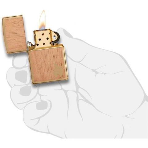 Zippo Ah�ap Desen �akmak