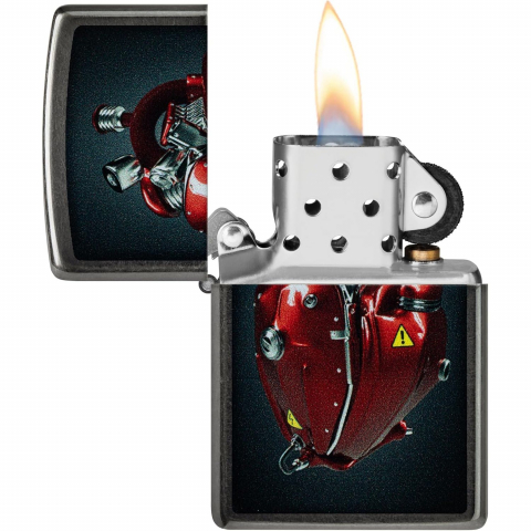 Zippo Kalp �eklinde Motor �akmak