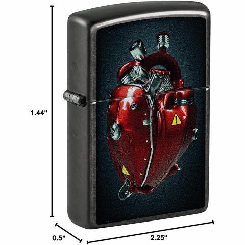 Zippo Kalp �eklinde Motor �akmak