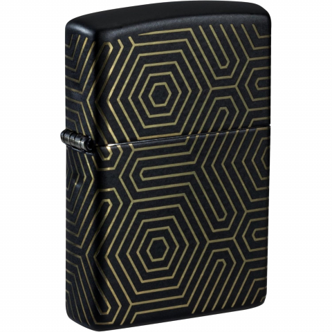 Zippo Geometrik �izgili �akmak