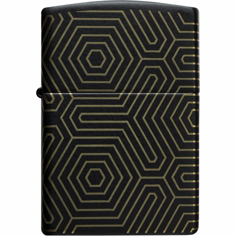 Zippo Geometrik �izgili �akmak