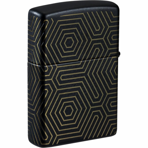 Zippo Geometrik �izgili �akmak