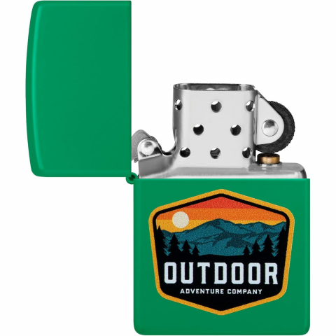 Zippo Mat Ye�il D�� Mekan �akmak