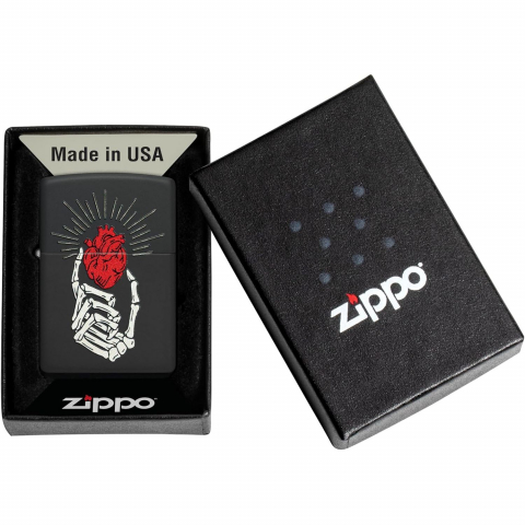 Zippo Dead Man's Hand Emblem R�zgar Ge�irmez �akmak