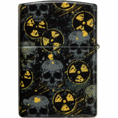 Zippo Nuclear Skulls 540 Design Metal �akmak