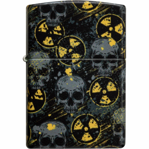 Zippo Nuclear Skulls 540 Design Metal �akmak