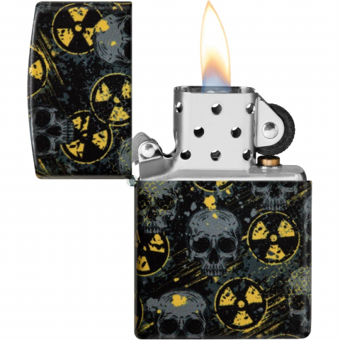 Zippo Nuclear Skulls 540 Design Metal �akmak
