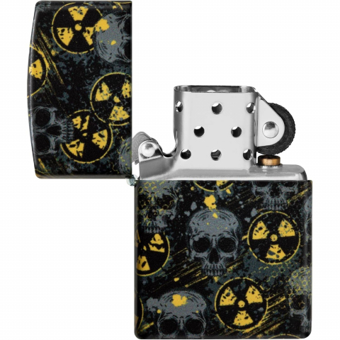 Zippo Nuclear Skulls 540 Design Metal �akmak
