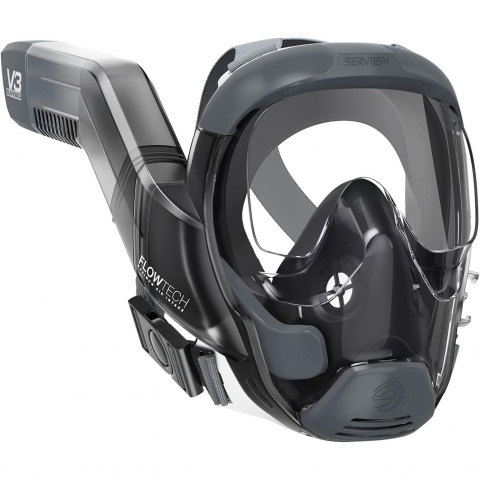 Seaview 180 V3 Tam Y�z �norkel Maskesi
