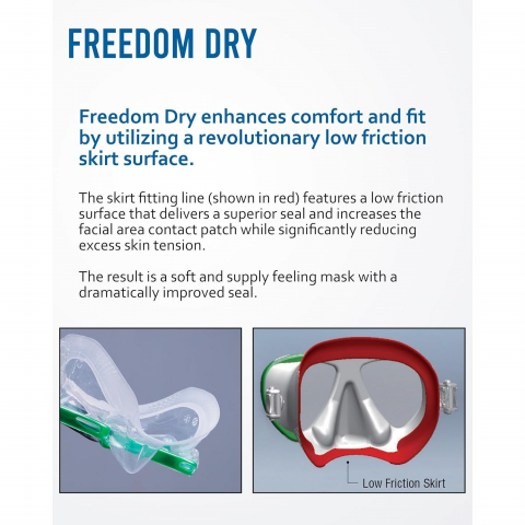 TUSA M-1003 Freedom Elite Tek Cam Dal�� Maskesi