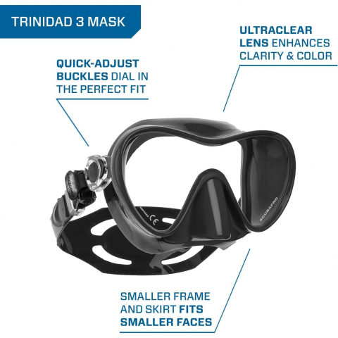 Scubapro Trinidad Yeti�kin Dal�� Maskesi ve �norkel Seti