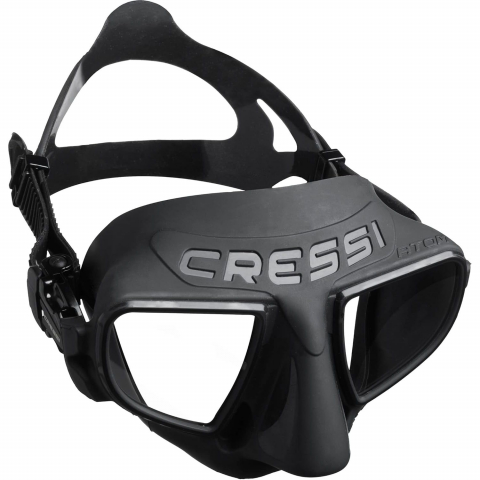 Cressi �er�evesiz D���k Hacimli Serbest Dal�� Maskesi