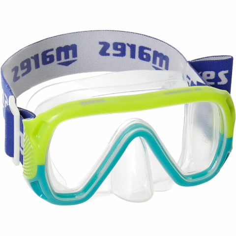Mares Junior Keewee �ocuk Tek Caml� �norkel Maskesi