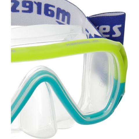 Mares Junior Keewee �ocuk Tek Caml� �norkel Maskesi