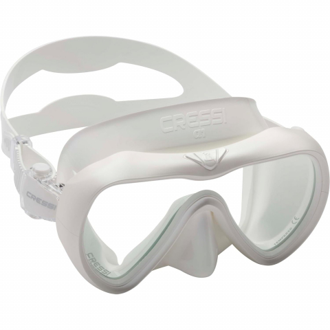 Cressi A1 Anti-Fog Tek Caml� Dal�� ve Serbest Dal�� Maskesi