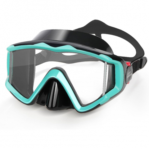 EXP VISION Pano 3 Caml� Panoramik �norkel Maskesi