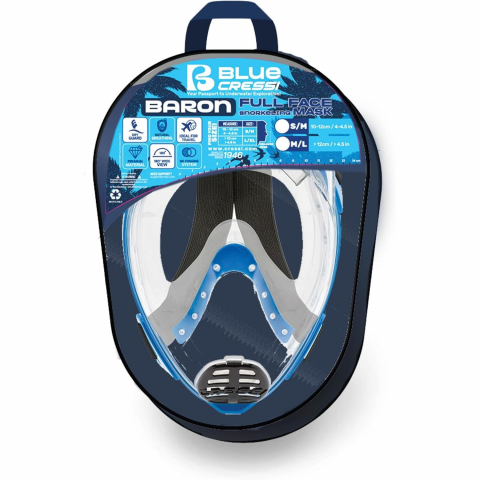 Cressi Baron Tam Y�z �norkel Maskesi