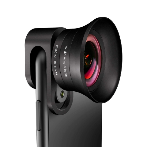 ANGFLY 4K 2'si 1 Arada Geni Al Lens ve Sper Makro Lens