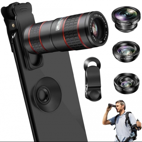 VPKID 2si 1 Arada Telefon Lens Seti