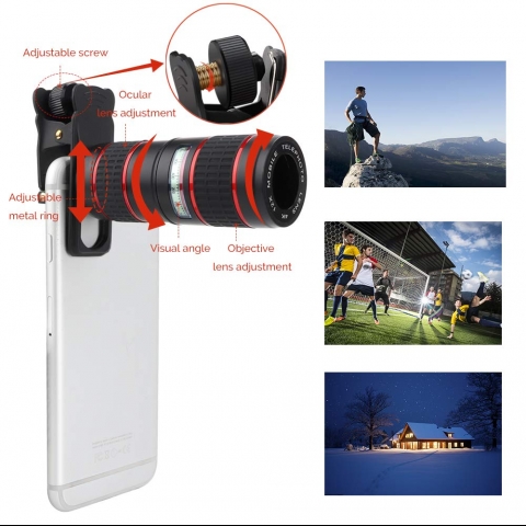 VPKID 2si 1 Arada Telefon Lens Seti
