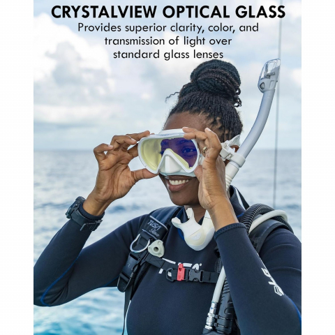 TUSA M-1011S Ino Pro Profesyonel Scuba Dal�� Maskesi
