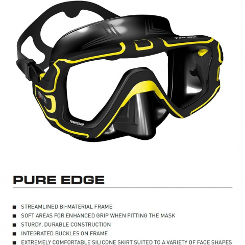 Mares Pure Edge Tek Caml� Dal�� Maskesi