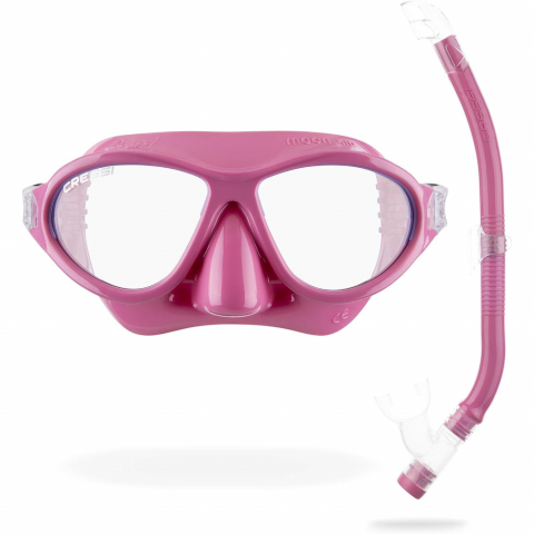 Cressi Moon Kid & Top �ocuk Dal�� Maskesi ve Dry-Top �norkel Seti