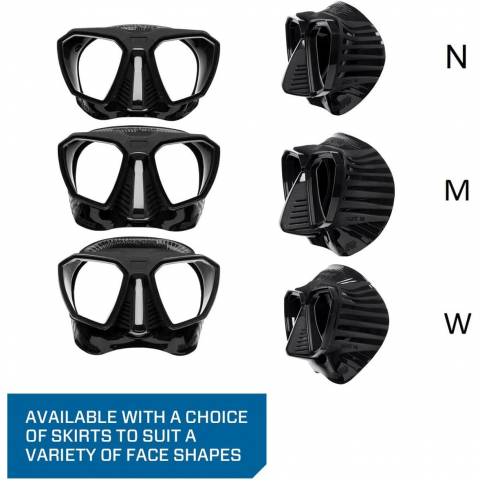 SCUBAPRO D-Mask �ift Caml� Profesyonel Dal�� Maskesi