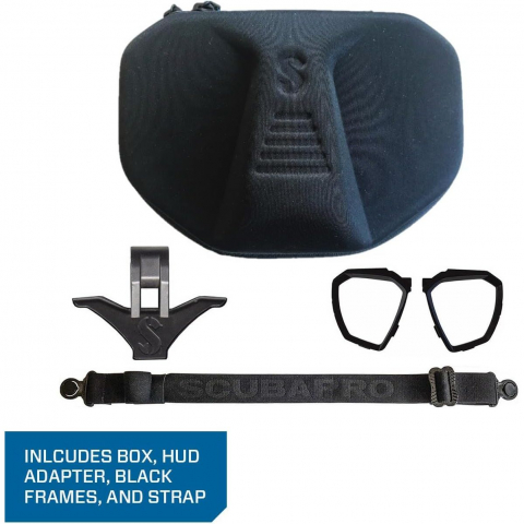 SCUBAPRO D-Mask �ift Caml� Profesyonel Dal�� Maskesi