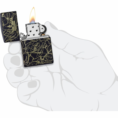 Zippo Queen Design Armor R�zgar Ge�irmez Benzinli �akmak