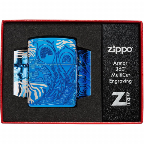 Zippo Animal Design Armor R�zgar Ge�irmez Benzinli �akmak