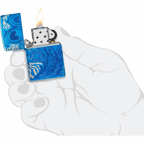 Zippo Animal Design Armor R�zgar Ge�irmez Benzinli �akmak