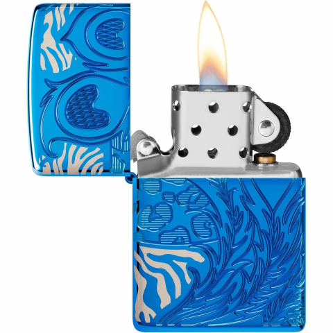 Zippo Animal Design Armor R�zgar Ge�irmez Benzinli �akmak