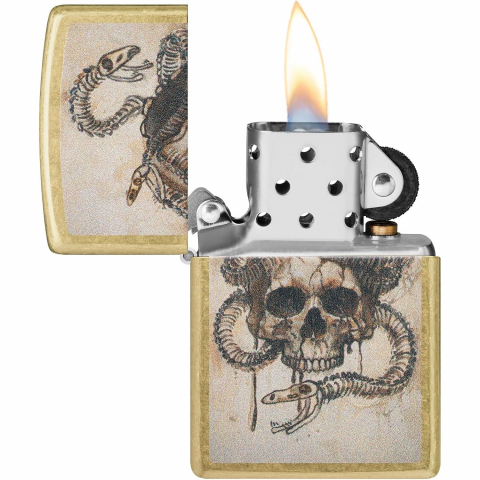 Zippo Design Street Chrome R�zgar Ge�irmez Benzinli �akmak