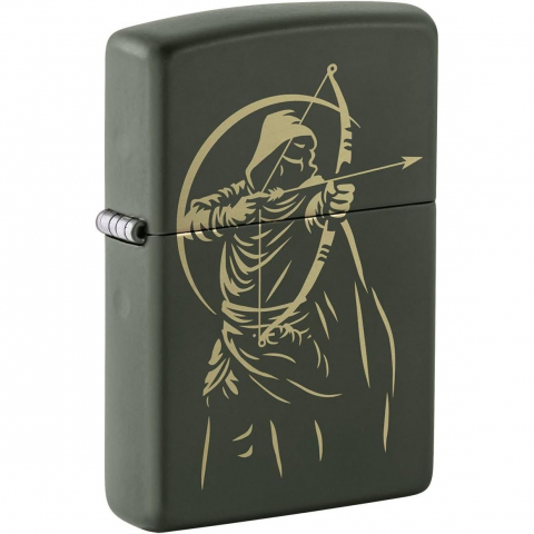 Zippo Hunter Design Green Matte R�zgar Ge�irmez �akmak