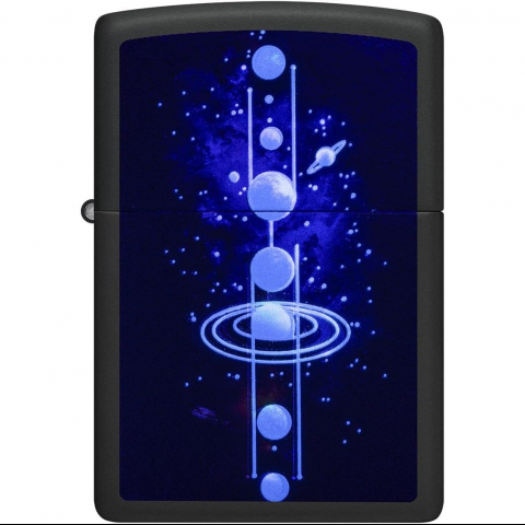 Zippo Solar System Blacklight Process R�zgar Ge�irmez �akmak