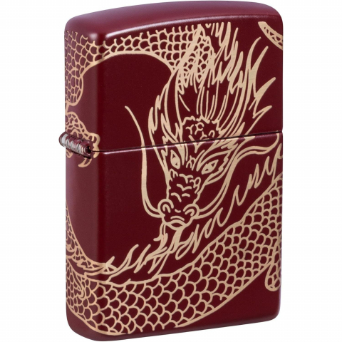 Zippo Dragon Engraved Merlot R�zgar Ge�irmez �akmak