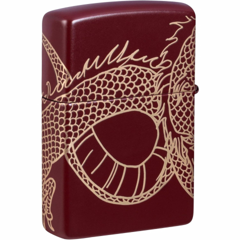 Zippo Dragon Engraved Merlot R�zgar Ge�irmez �akmak