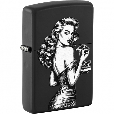 Zippo Pizzal� Pin-up K�z �akmak