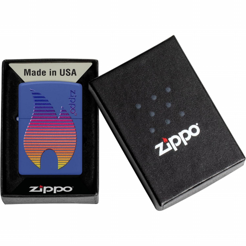 Zippo Royal Blue Matte Pocket �akmak