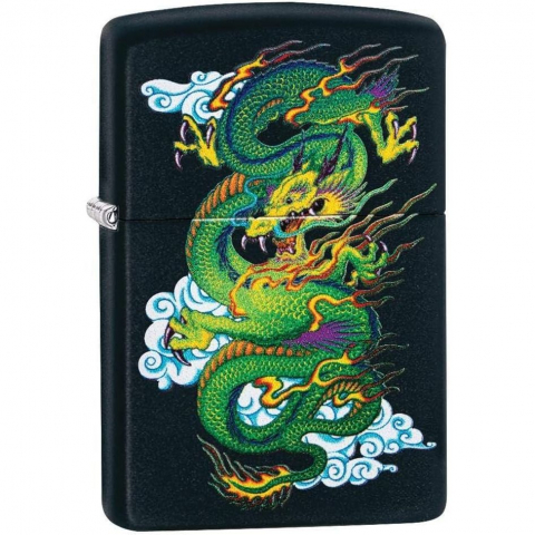 Zippo Ejderha Kaplan Desenli �akmak