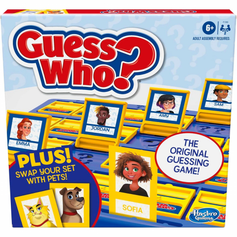 Hasbro Gaming Guess Who Plus Kutu Oyunu
