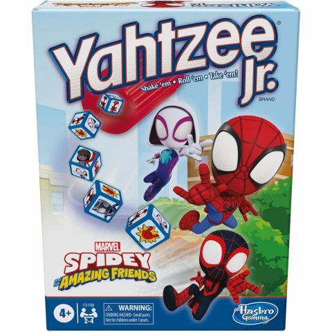 Hasbro Gaming Yahtzee Jr. Marvel Edition Kutu Oyunu