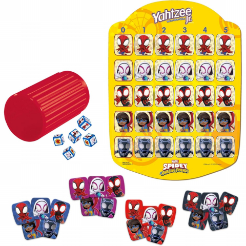Hasbro Gaming Yahtzee Jr. Marvel Edition Kutu Oyunu