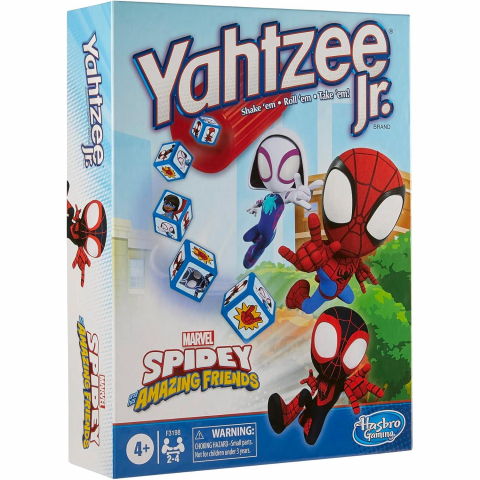 Hasbro Gaming Yahtzee Jr. Marvel Edition Kutu Oyunu