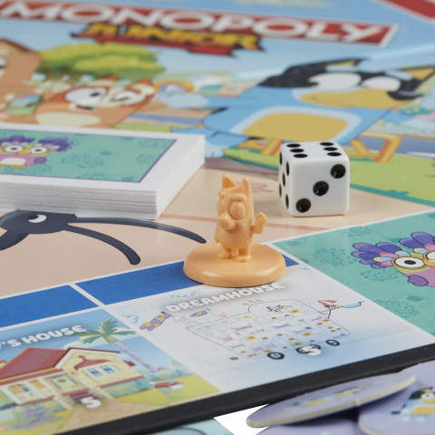 Hasbro Gaming Monopoly Junior Bluey Edition Kutu Oyunu