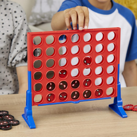 Hasbro Gaming Connect 4 Marvel Spider-Man Edition Kutu Oyunu