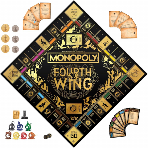 MONOPOLY Fourth Wing Edition Kutu Oyunu
