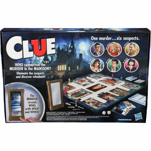Hasbro Gaming Clue Gizem Kutu Oyunu