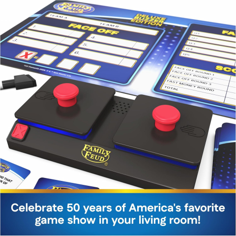 Spin Master Games Family Feud: Deluxe Buzzer Edition Kutu Oyunu